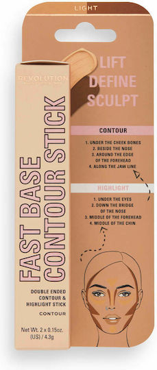 Revolution Beauty Schneller Base Stick Helle 2,4 g