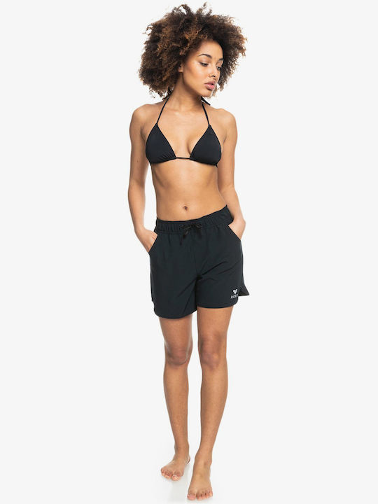 Bikini Shorts Ψηλόμεσο Μαύρο