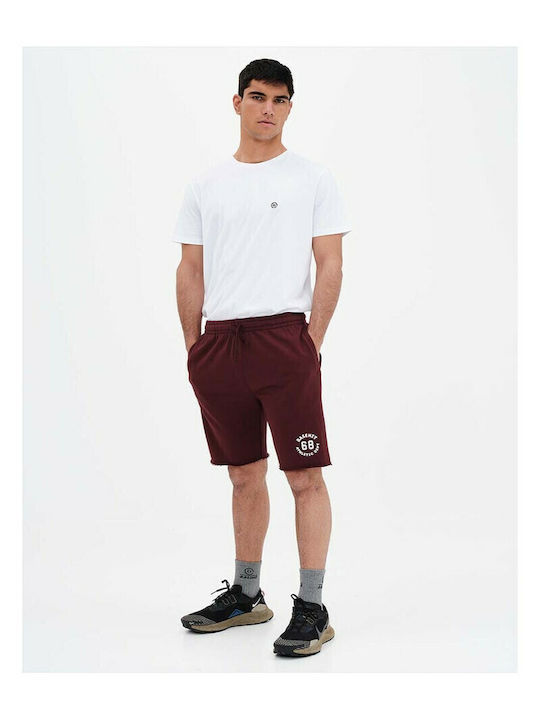 Men's Athletic Shorts Burgundy