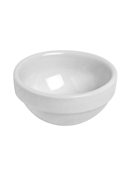 GTSA Porcelain Cereal Bowl Λευκό with Diameter 14εκ. 6pcs