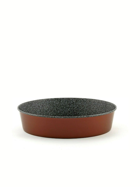 Keystone Aluminum Round Baking Pan with Stone Coating 18cm