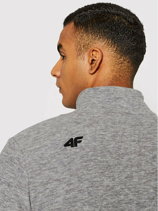 Ανδρική Ζακέτα Fleece Γκρι