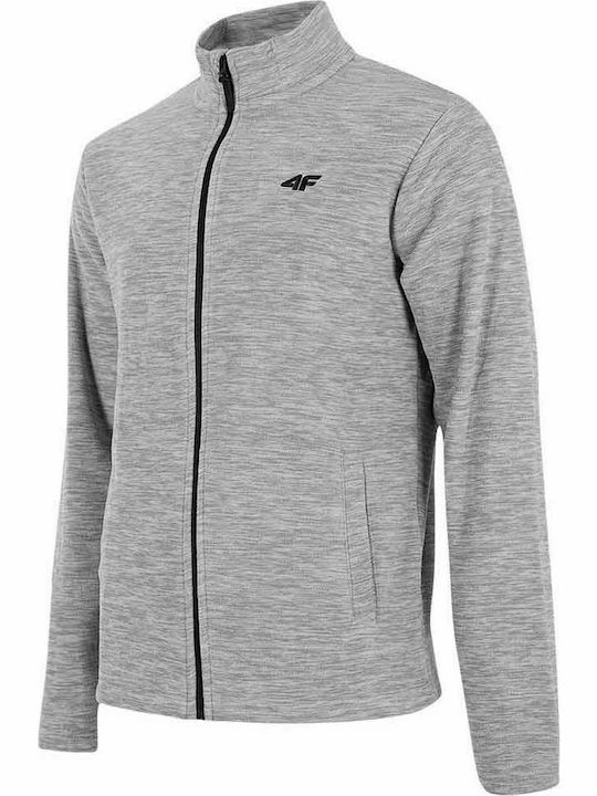 Ανδρική Ζακέτα Fleece Γκρι