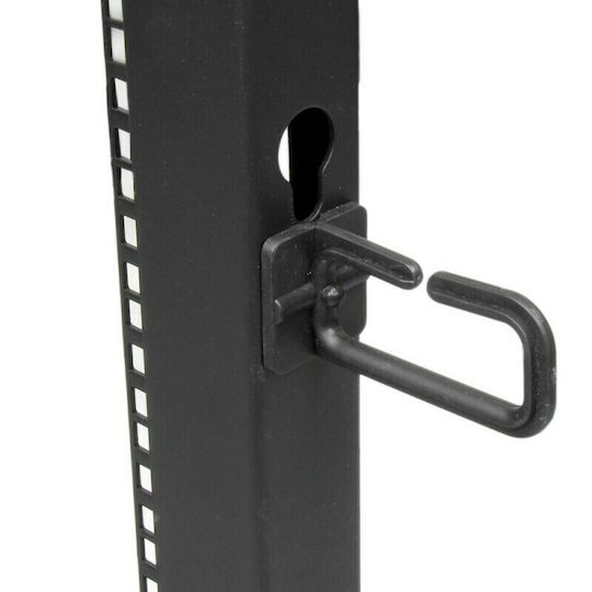 StarTech Επιτοίχια Καμπίνα Rack 8U 60x111.9x46cm Μαύρο 4POSTRACK8U