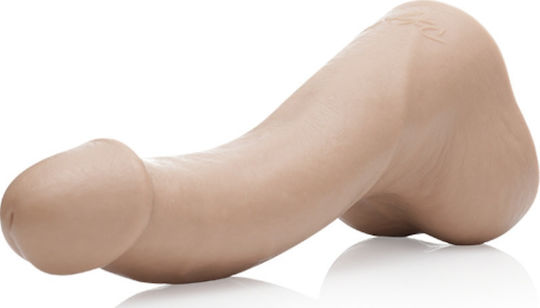 Fleshlight Ryan Driller Dildo Glass Dildo Flesh 21cm