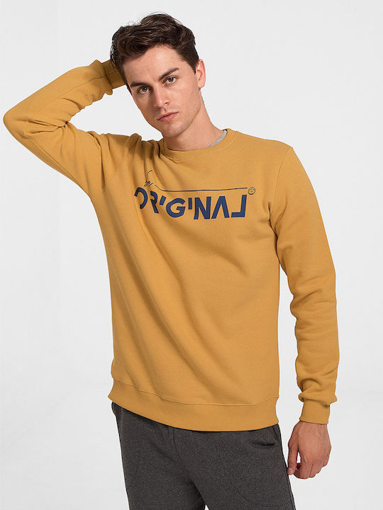 Cotton4all 22-321 Herren Sweatshirt Gelb