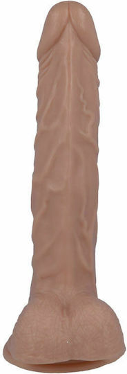 Intense Mr Intense Realistic Cock 21 Glass Dildo with Balls and Suction Cup Flesh 20.1cm
