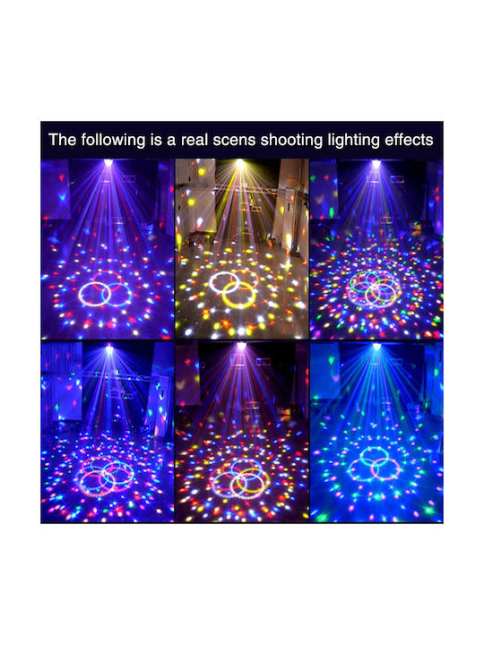 GloboStar Dekoratives Tischlicht LED RGB Party Licht 11x8,6x13cm