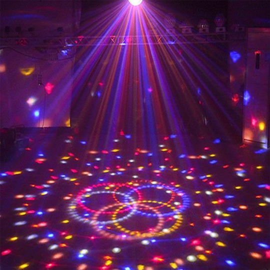GloboStar Διακοσμητικό Φωτιστικό LED RGB Party Light 11x8.6x13εκ.