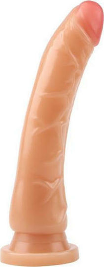 Chisa Novelties Keep Love Deep Exploration Dildo Реалистично дилдо Със смукателна чашка Телесен 23см