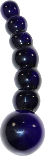 Icicles Icicles No.66 Γυάλινο Dildo Black 12cm