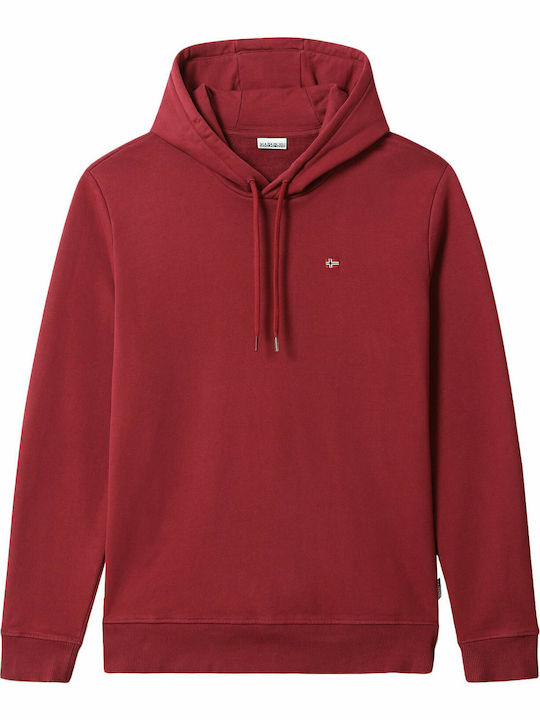 Balis Sweatshirt with Hood Burgundy