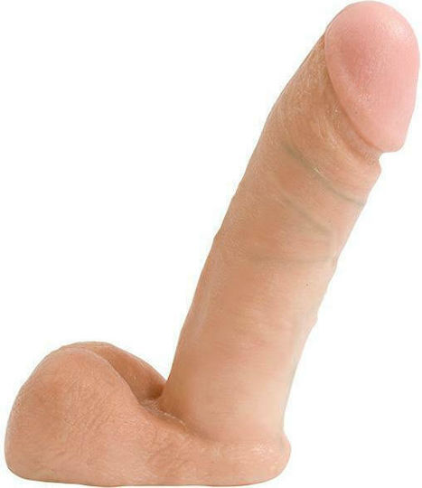 Vac U Lock Realistic Cock Ρεαλιστικό Dildo με Όρχεις Vanilla 16cm