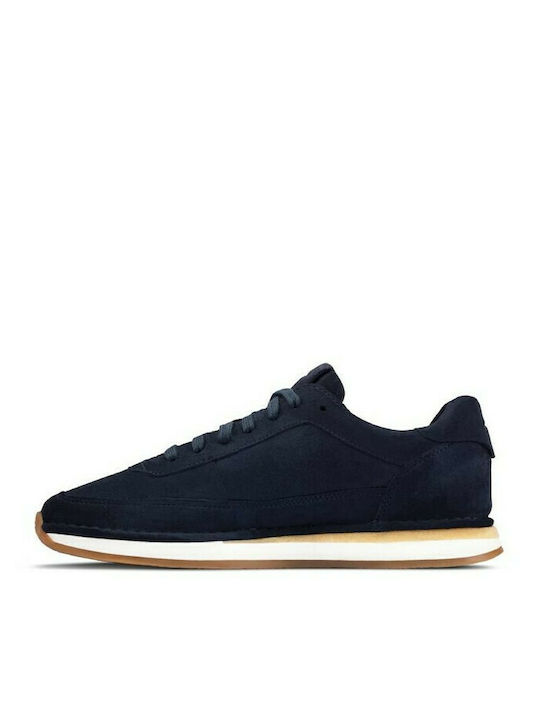 Clarks Craftrun Lace Men's Sneakers Navy Blue