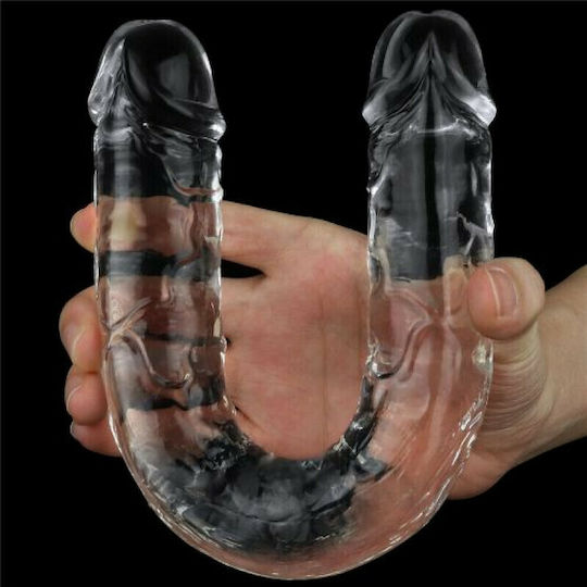 Lovetoy Flawless Double Dildo Transparent 30cm