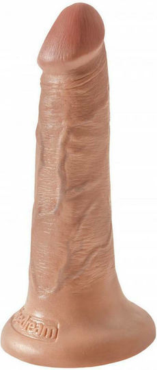 King Cock Realistisches Dildo Mit Saugnapf Tan 13cm