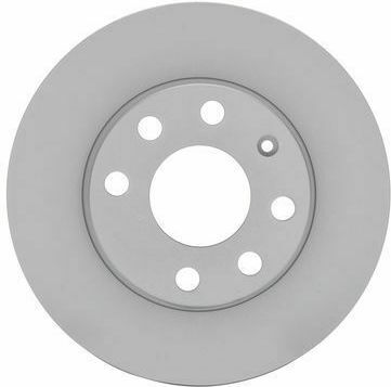 Bosch Σετ Δισκόπλακες Εμπρός 2τμχ για Chevrolet Aveo / Spark Daewoo Kalos Opel Ascona / Astra / Corsa / Kadett