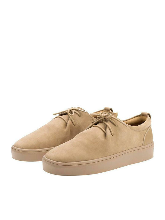 Treyy Ανδρικά Flatforms Sneakers Μπεζ