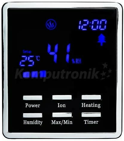 Clean Air Optima CA-604B Humidifier / Ionizer 138W for Spaces 55m²