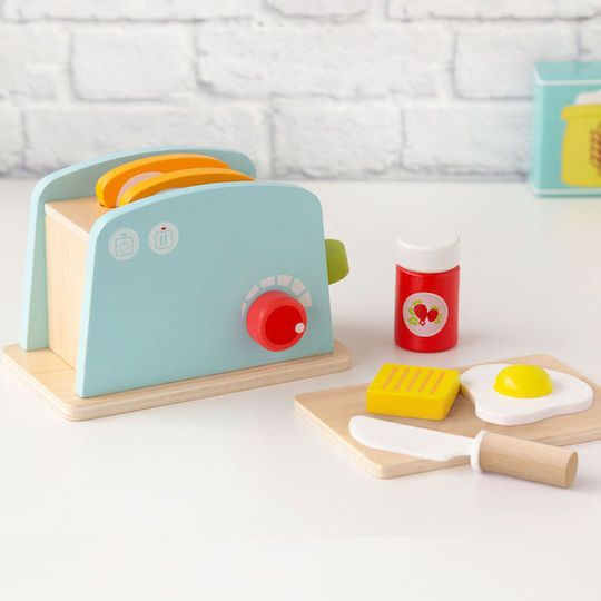 Kiokids Wooden Toast Maker Set for 3+ Years