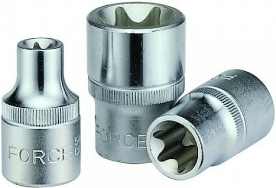 Force Socket Torx with Square Drive 1/4" Size E11