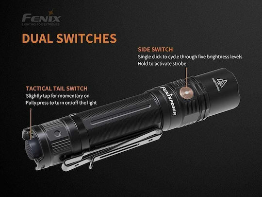 Fenix LED IP68 с Максимална Яркост 1600лм PD36R Черен