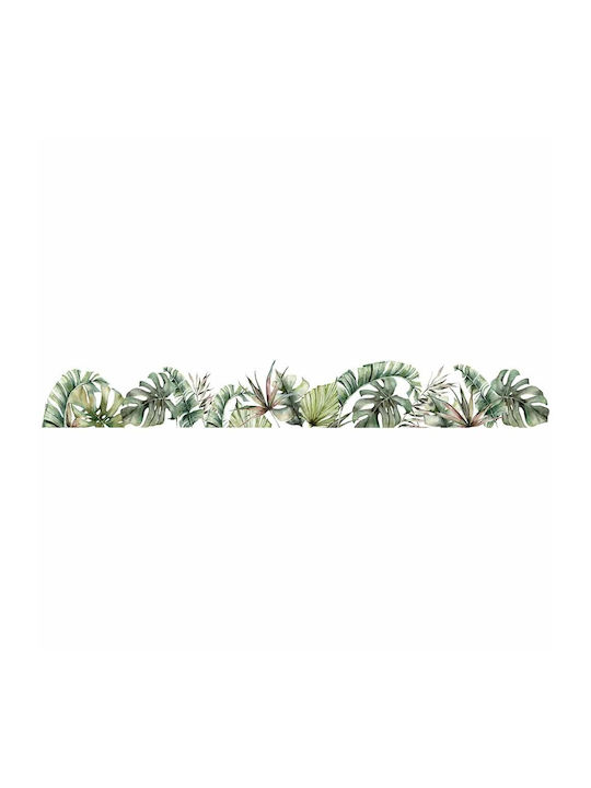 Dekorativer Aufkleber Wand Tropical Vinyl 1Stück 198x30cm Ango
