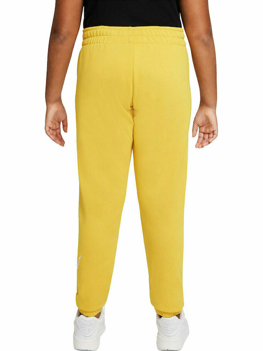 Pantaloni de Trening pentru Copii Galbeni Sportswear