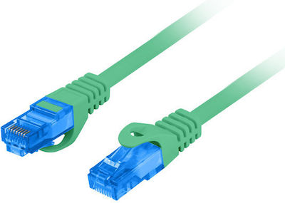 Lanberg S/FTP Cat.6a Кабел за Ethernet мрежа 3м Зелен