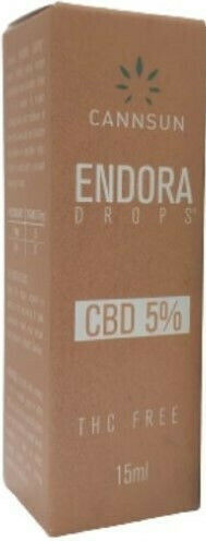 Cannsun Medhel Εndora Drops CBD 5% 15ml