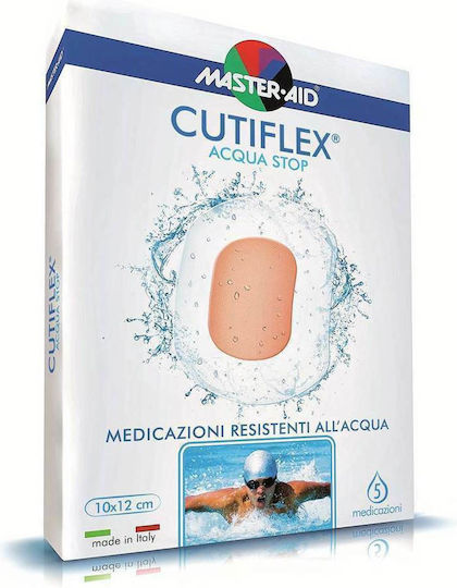 Master Aid Cutiflex Waterproof Plasters 12x10cm 5pcs