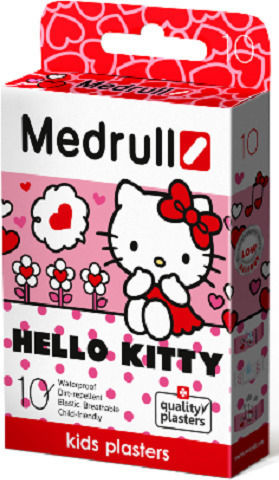 Medrull Адхезивни пластири Hello Kitty за Деца 10бр