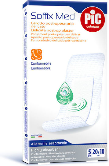 PiC Solution Soffix Med Sterilized Plasters 20x10cm 5pcs