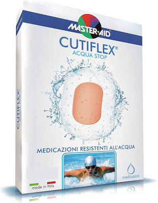 Master Aid Αδιάβροχα Αυτοκόλλητα Επιθέματα Cutiflex 14x14cm 5τμχ