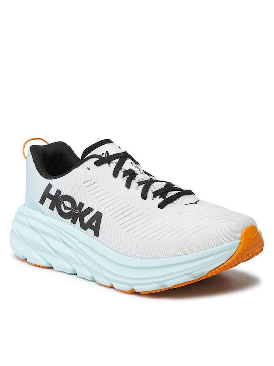 Hoka Rincon 3 Ανδρικά Αθλητικά Παπούτσια Running Λευκά