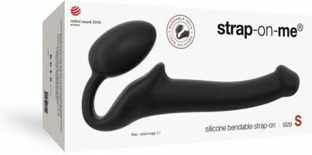 Strap On Me Strapless Strap On Dildo Size S with Dildo Black