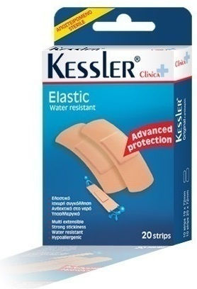 Kessler Impermeabile și Sterilizate Plasturi Autoadezivi Clinica Elastic 20buc