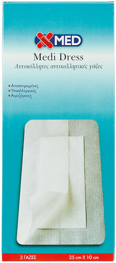 X-Med X-Med Medi Dress Sterilized Plasters 25x10cm 3pcs