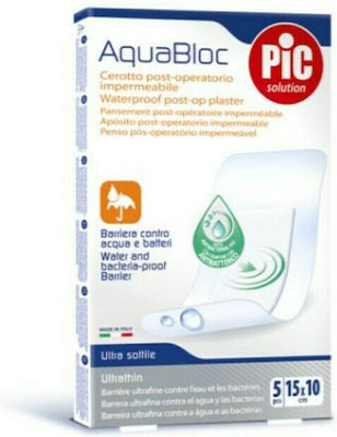 PiC Solution Impermeabile și Sterilizate Plasturi Autoadezivi Soffix Med 15x10cm 5buc