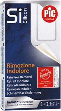 PiC Solution Plasturi Autoadezivi Painless Removal 2.5x7.2cm 8buc