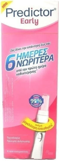Predictor Early 1pcs Pregnancy Test 6 Day Earlier