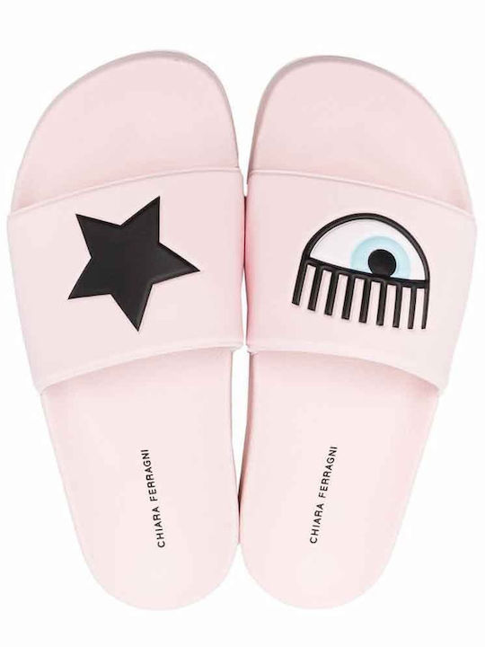Slides σε Ροζ Χρώμα