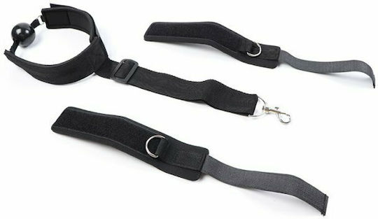 Ohmama Neck & Limb Restraint Set in Black Color