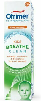 Haleon Otrimer Breathe Clean Kids Nasal Spray with Sea Water for Infants and Children 100ml