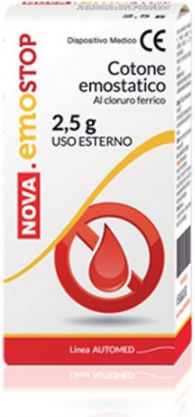 Nova Argentia Emostop Hydrophilic Hemostatic Cotton 2.5gr