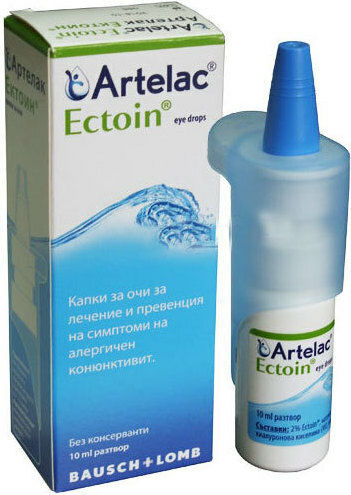 Bausch & Lomb Artelac Ectoin Οφθαλμικές Σταγόνες 10ml
