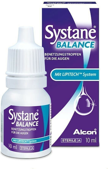 Alcon Systane Balance Picături Oftalmice pentru Ochi Uscat 10ml