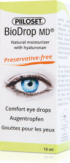 Piiloset Bio MD Dry Eye Drops with Hyaluronic Acid 10ml