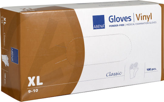 Abena Classic Nitrile Examination Gloves Powder Free Blue 100pcs