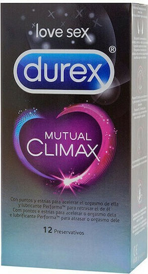 Durex Durex Kondome Mutual Climax 12 Stück 56mm Natürlich
